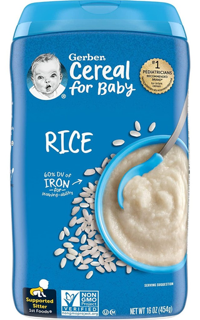 Gerber Rice Single Grain Cereal