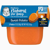 Gerber Sweet Potato Supported Sitter 1st Foods