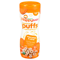 HappyBABY Superfood Puffs Sweet Potato & Carrot
