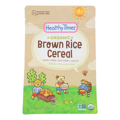Healthy Times Organic Brown Rice Cereal 4+ Months
