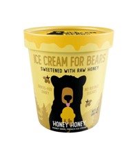 Ice Cream for Bears Honey & Honey Honey Swirl French Ice Cream