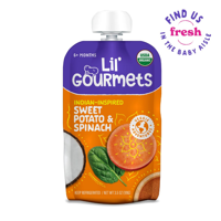 Lil' Gourmets Indian-Inspired Sweet Potato & Spinach