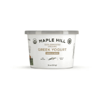 Maple Hill 100% Grassfed Greek Yogurt Vanilla Bean