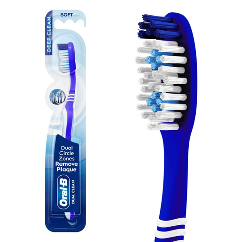 Oral-B Dual Clean Soft Toothbrush