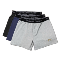 Organic Jaguar Organic Cotton Boxers 3-Pack Neutral Tones