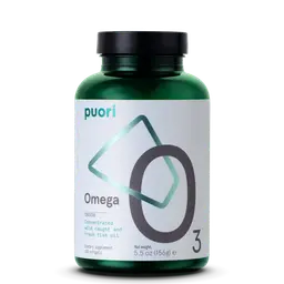 Puori Omega 3 Concentrated Wild Caught and Fresh Fish Oil