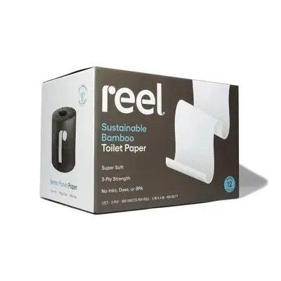 Reel Premium Bamboo Toilet Paper