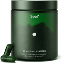 Seed DS-01 Daily Synbiotic Capsules Bottle