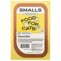 Smalls Food For Cats - Fresh Ground Bird