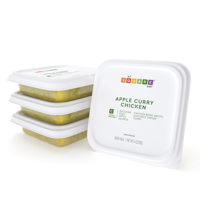 Square Baby Apple Curry Chicken