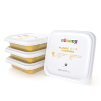Square Baby Mango Chia Pudding