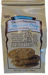 Trader Joe's Gluten Free Crispy Crunchy Chocolate Chip Cookies