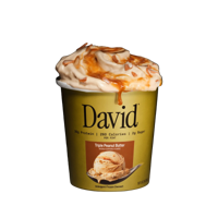 David Triple Peanut Butter Indulgent Frozen Dessert
