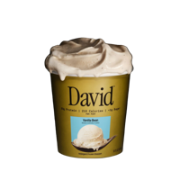 David Vanilla Bean Indulgent Frozen Dessert
