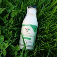Hillekens Hoeve Biologische yoghurt Naturel glass bottle
