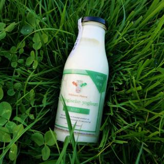 Hillekens Hoeve Biologische yoghurt Naturel glass bottle