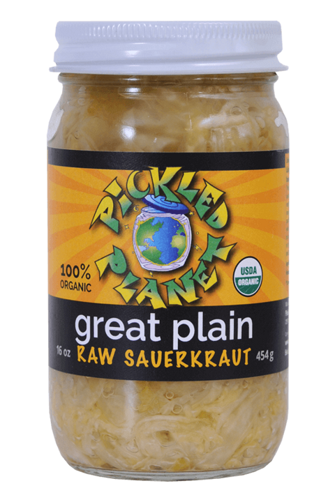 Pickled Planet Llc 100% Organic Raw Sauerkraut
