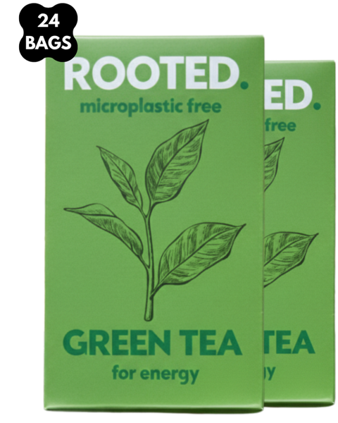 Rooted Organic Green Tea (Microplastic Free)