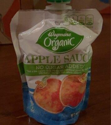 Wegmans Organic Organic apple sauce no sugar
