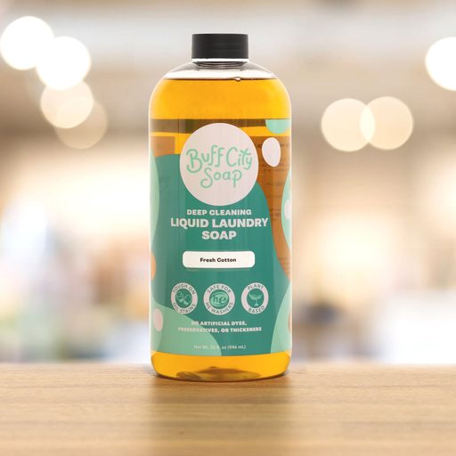 Buff City Soap Laundry Soap Fresh Cotton