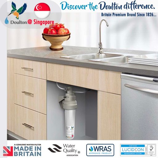 Doulton Ecofast Under Sink Water Filter with Biotect Ultra