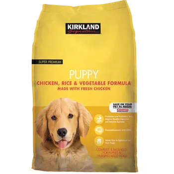 Kirkland Signature Puppy Chicken Rice & Vegetable Formula Bag