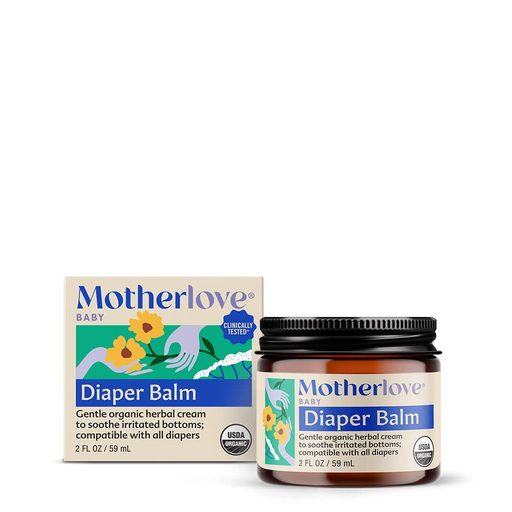 Motherlove Diaper Balm Organic Zinc-Free Diaper Rash Cream