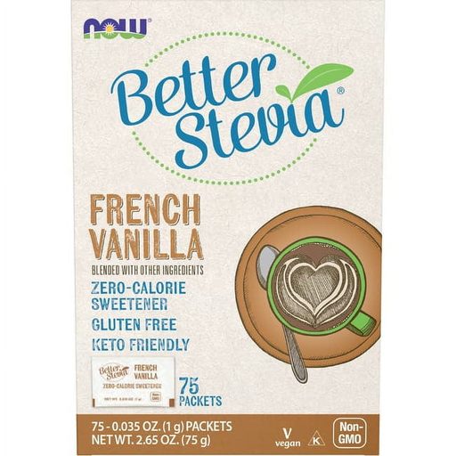 NOW Foods Better Stevia - French Vanilla