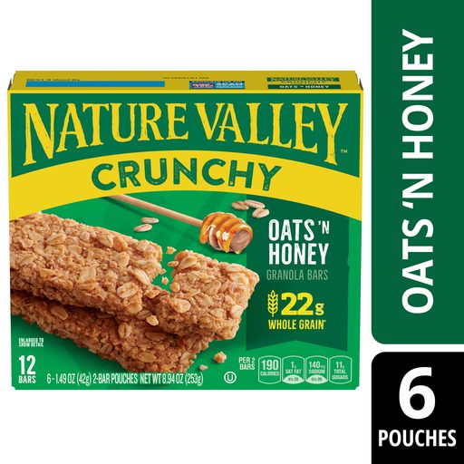 Nature Valley Crunchy Oats 'N Honey Granola Bars