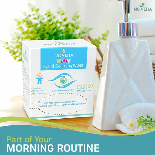 Noveha Baby Eyelid Cleansing Wipes