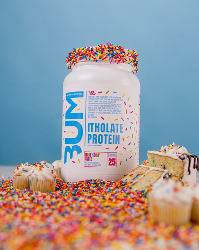 RAW CBUM Itholate Protein Birthday Cake