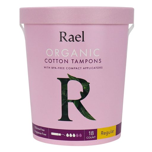 Rael Organic Cotton Tampons Regular