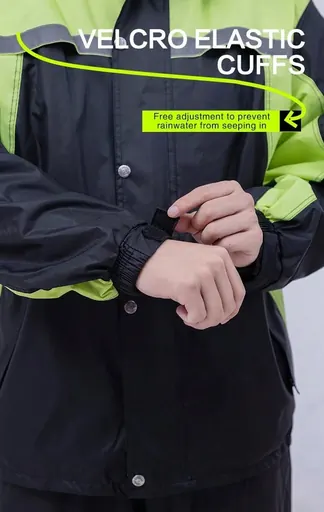 Shein Adult Reflective Rain Suit (Jacket & Pants)