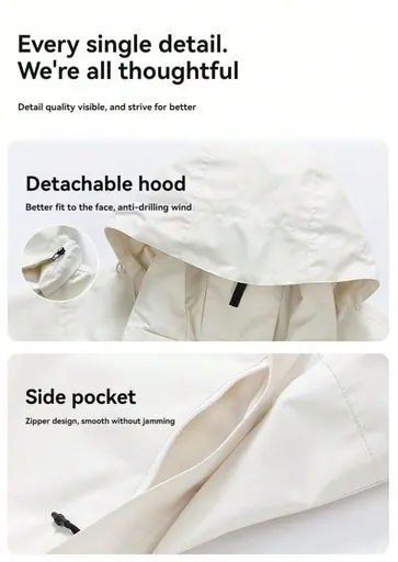 Shein Women's Outdoor Windproof Jacket