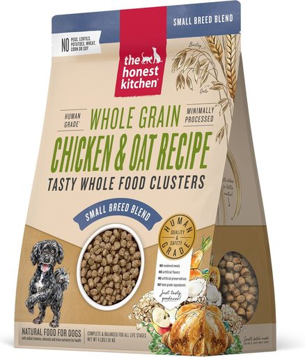 The Honest Kitchen Whole Food Clusters Chicken & Oat Recipe