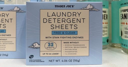 Trader Joe's Laundry Detergent Sheets