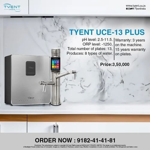 Tyent UCE-13 PLUS Water Ionizer