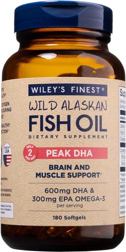 Wiley's Finest Wild Alaskan Fish Oil General Wellness Support
