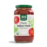 365 Organic Italian Herb Pasta Sauce glass jar