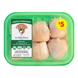 Smart Chicken Air-Chilled Drumstick Medallions Boneless & Skinless