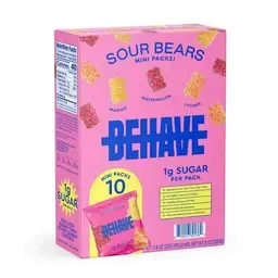 Behave Sour Bears Mini Packs