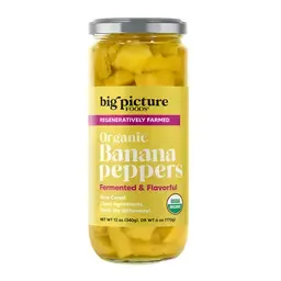 Big Picture Foods Organic Banana Peppers