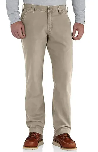 Carhartt Relaxed Straight Rigby Canvas Dungaree Work Pants