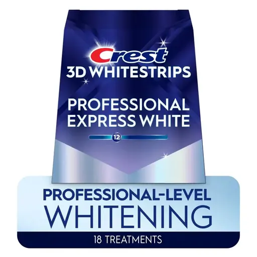 Crest 3DWhitestrips Professional Express Teeth Whitening Kit