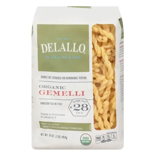 Delallo Gemelli No. 28 Authentic Organic Pasta