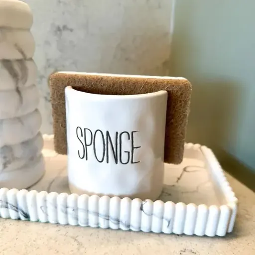 EARTHLY.CO Scrubby Sponge
