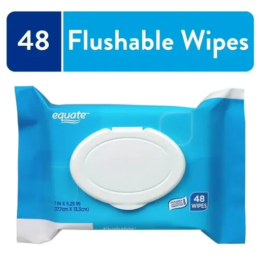 Equate Gentle Wipes 48 Wipes