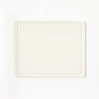 Figmint 11"x14" Nonslip Recycled Poly Cutting Board Cream