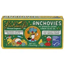 Fishwife Anchovies in Spanish Extra Virgin Olive Oil