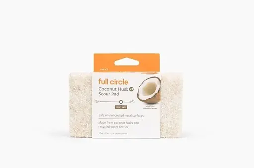 Full Circle Home Coconut Scour Pads 3pk